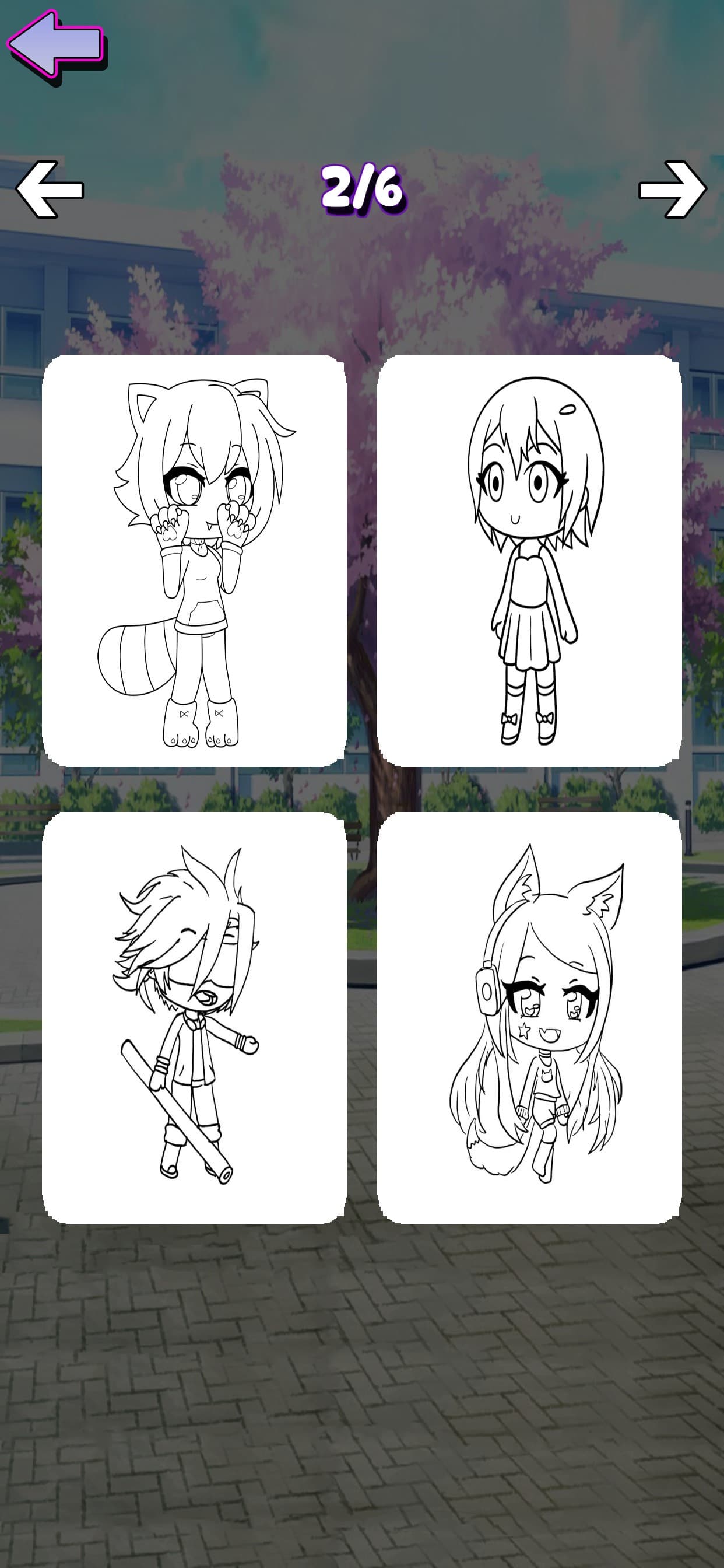 Gacha Glitch Neon Outfits screenshot 4 - screenshot