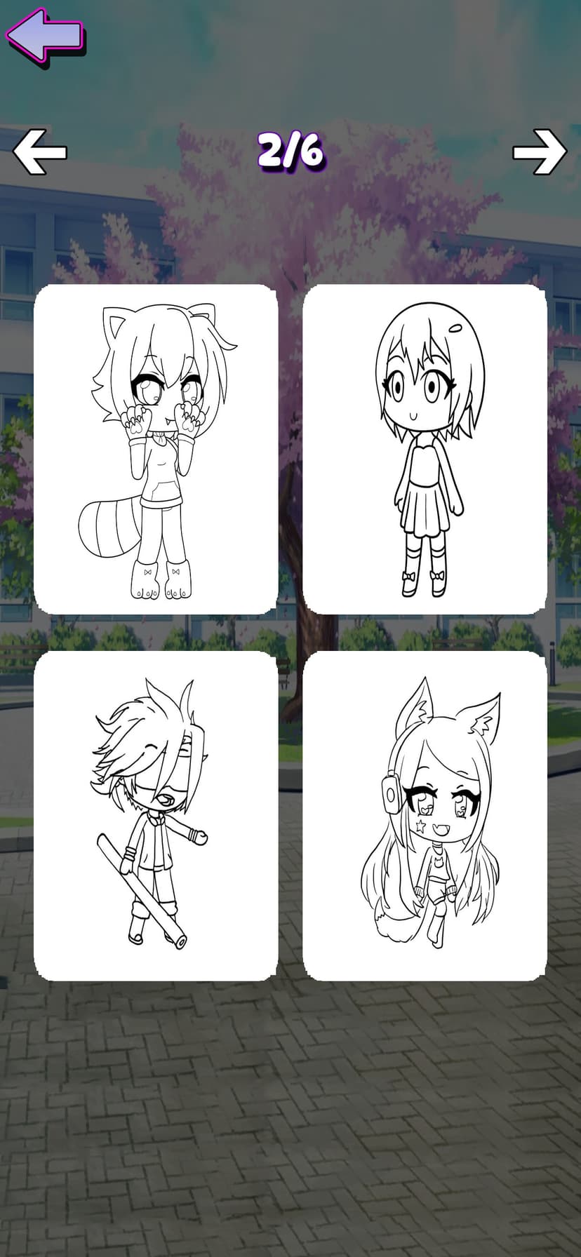 Gacha Glitch Neon Outfits screenshot 4 - screenshot