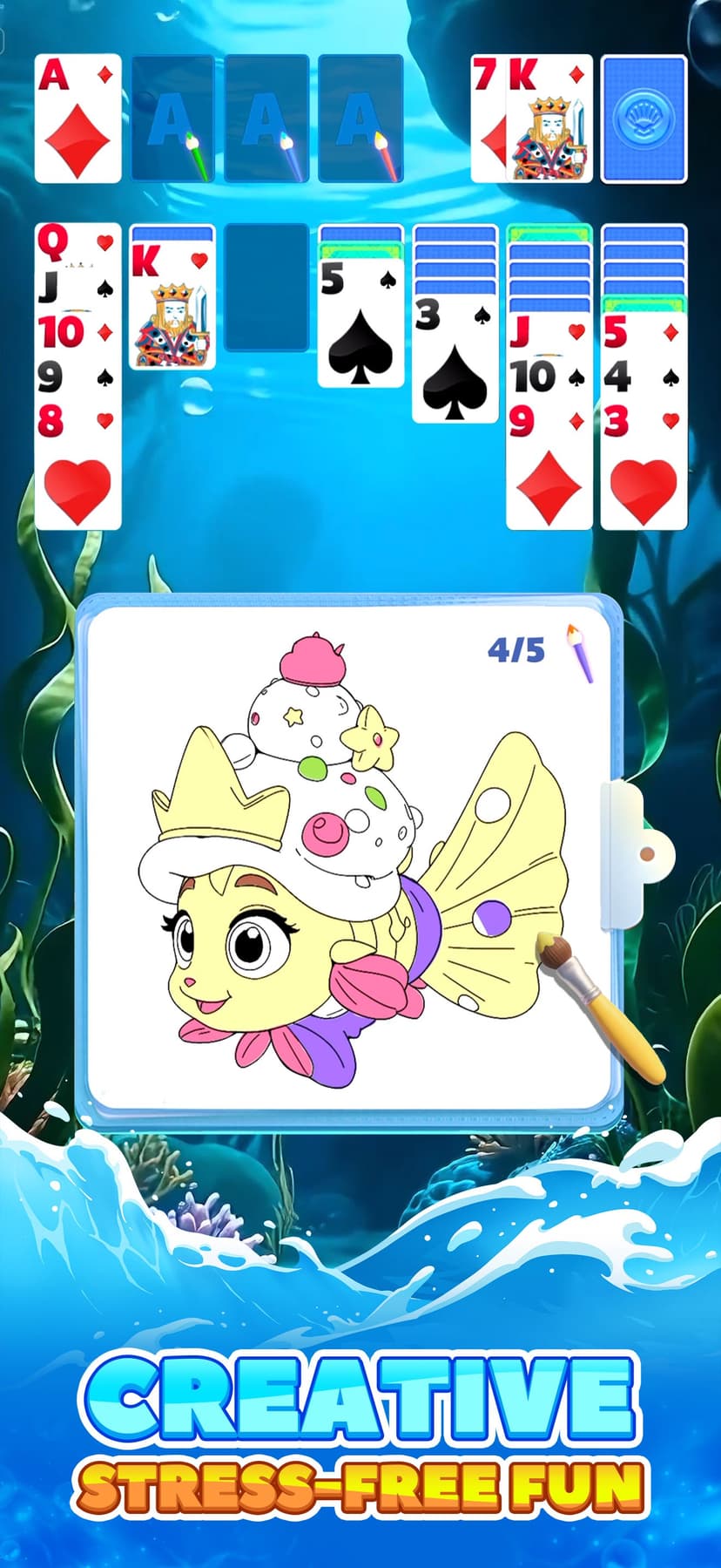 Solitaire FishStory screenshot 3 - screenshot