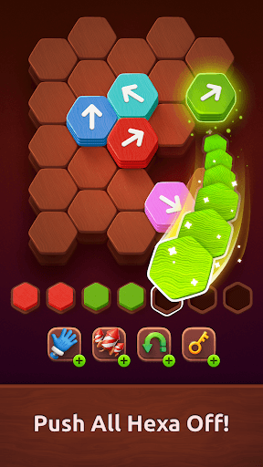 Colorwood Hexa — Drop Away screenshot 1 - screenshot