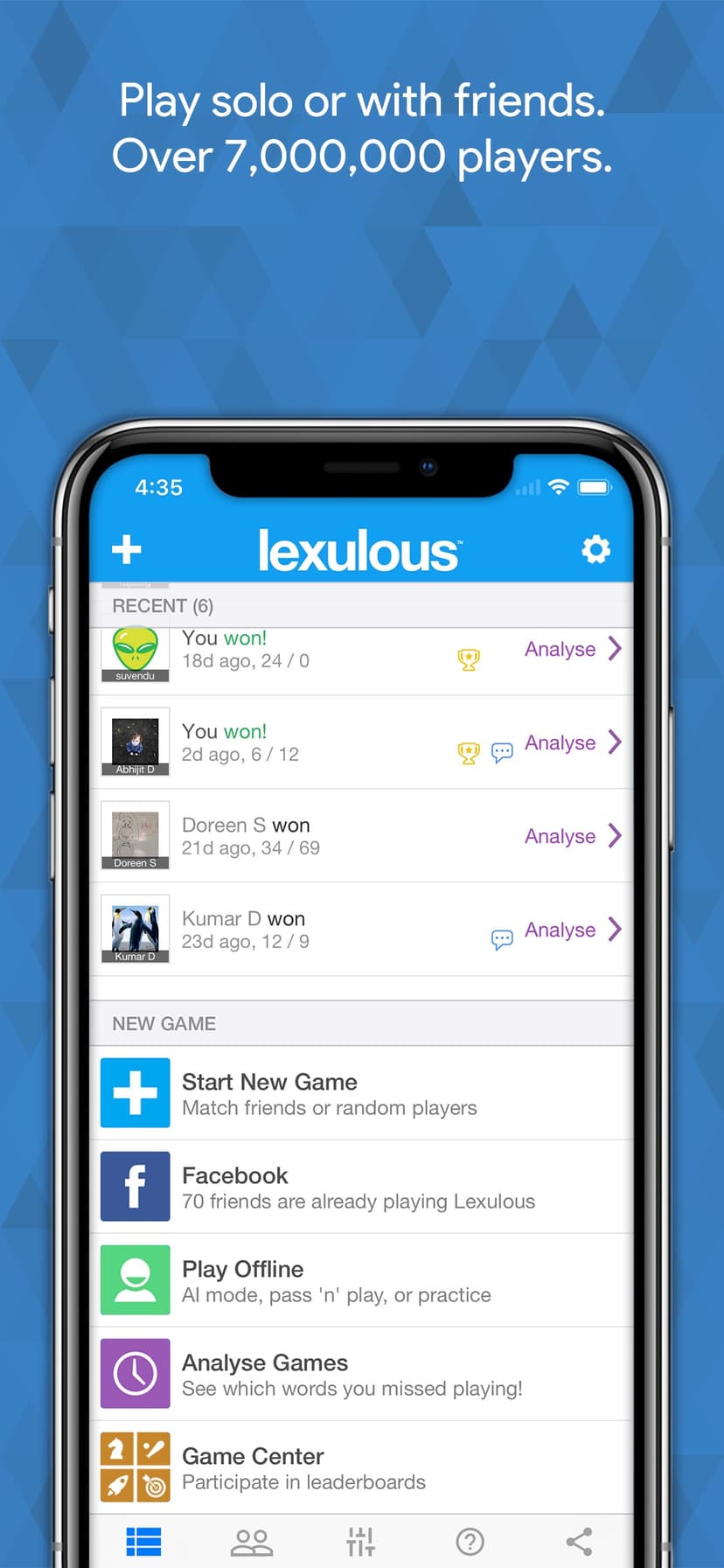 Lexulous Word Game screenshot 2 - screenshot