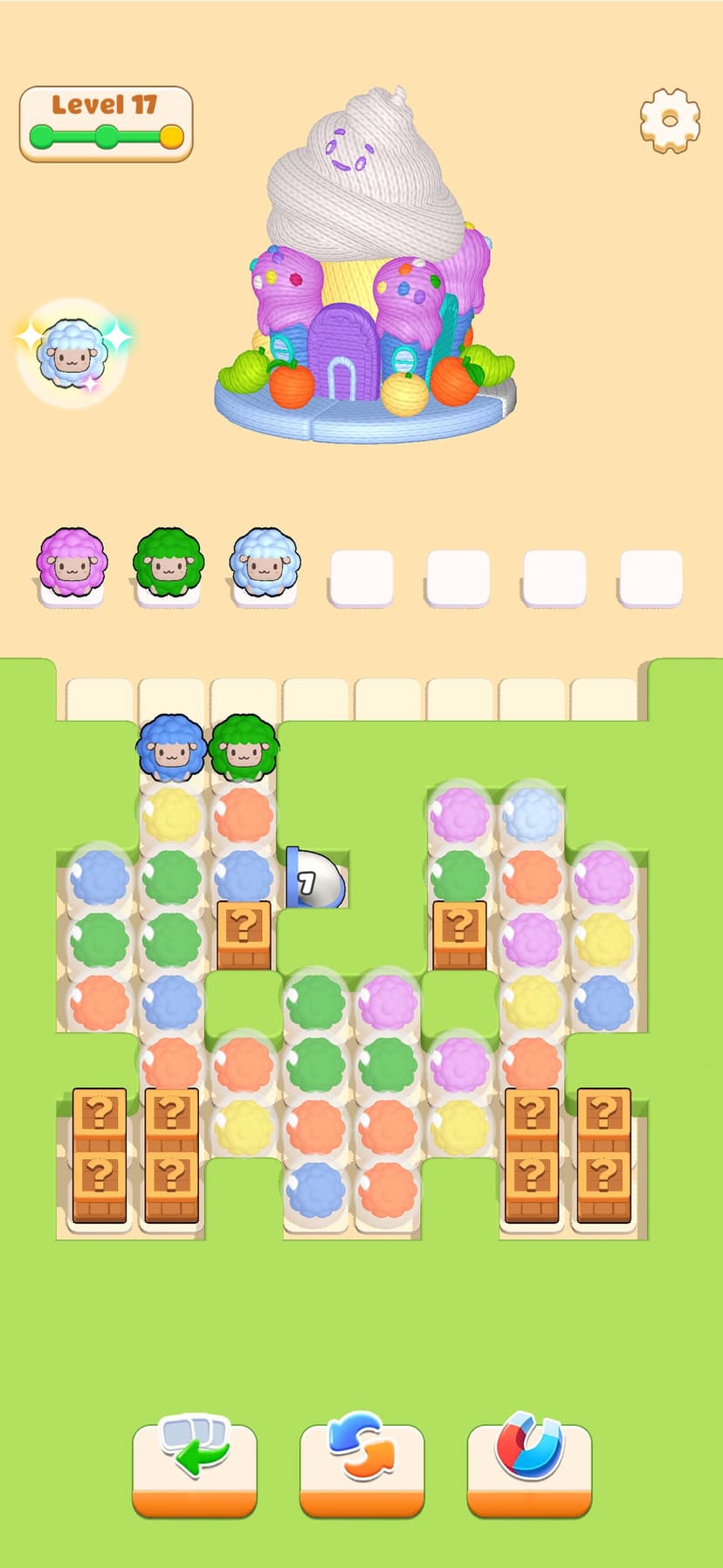 Wool Out 3D - Knitting Games screenshot 2 - screenshot