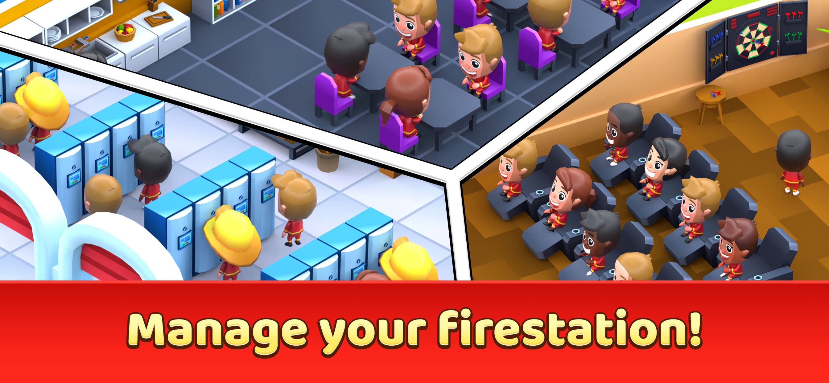 Idle Firefighter Tycoon: Save! screenshot 1 - screenshot