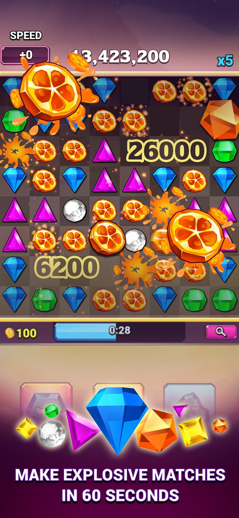 Bejeweled Blitz screenshot 1 - screenshot