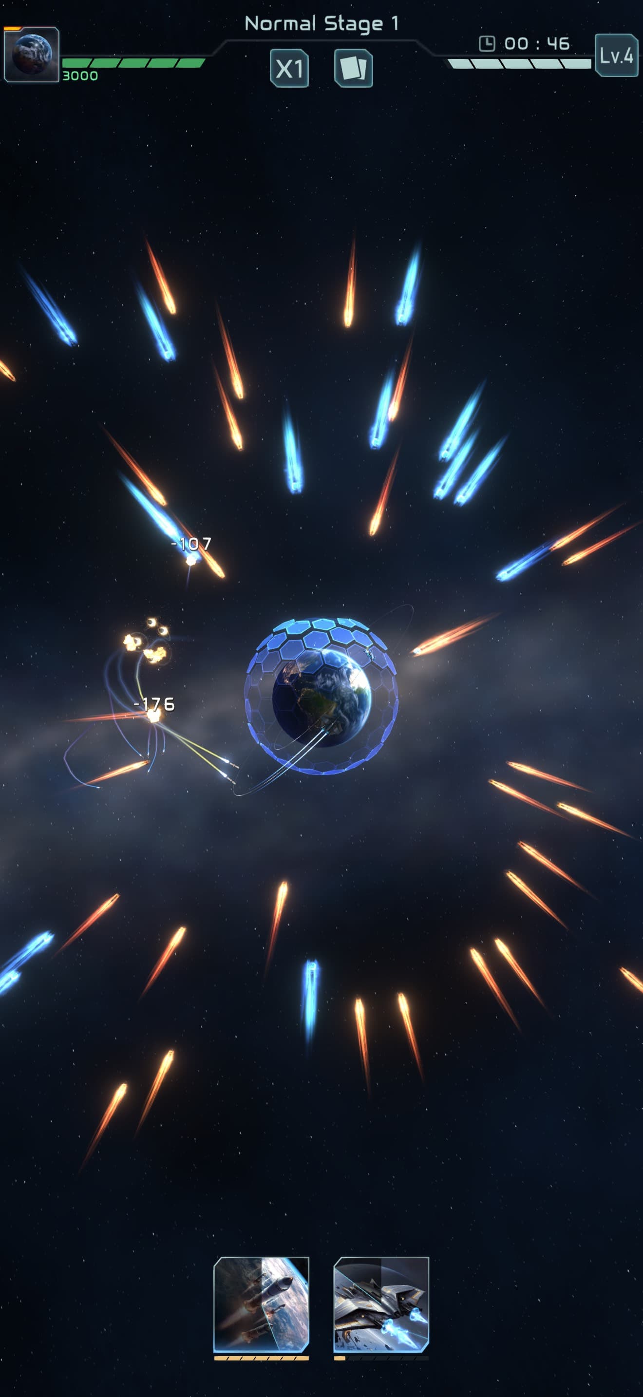 Planet Defense: Space TD game screenshot 1 - screenshot