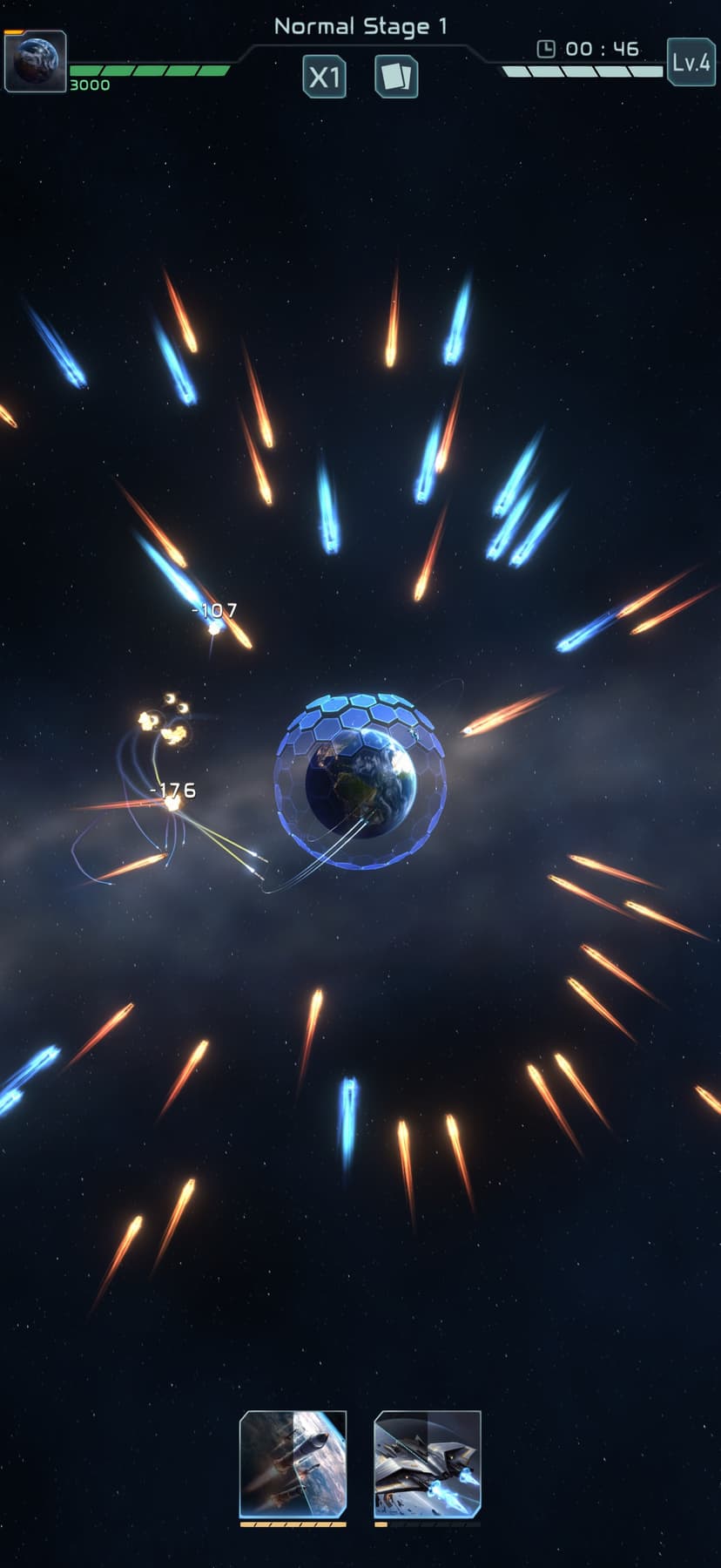 Planet Defense: Space TD game screenshot 1 - screenshot