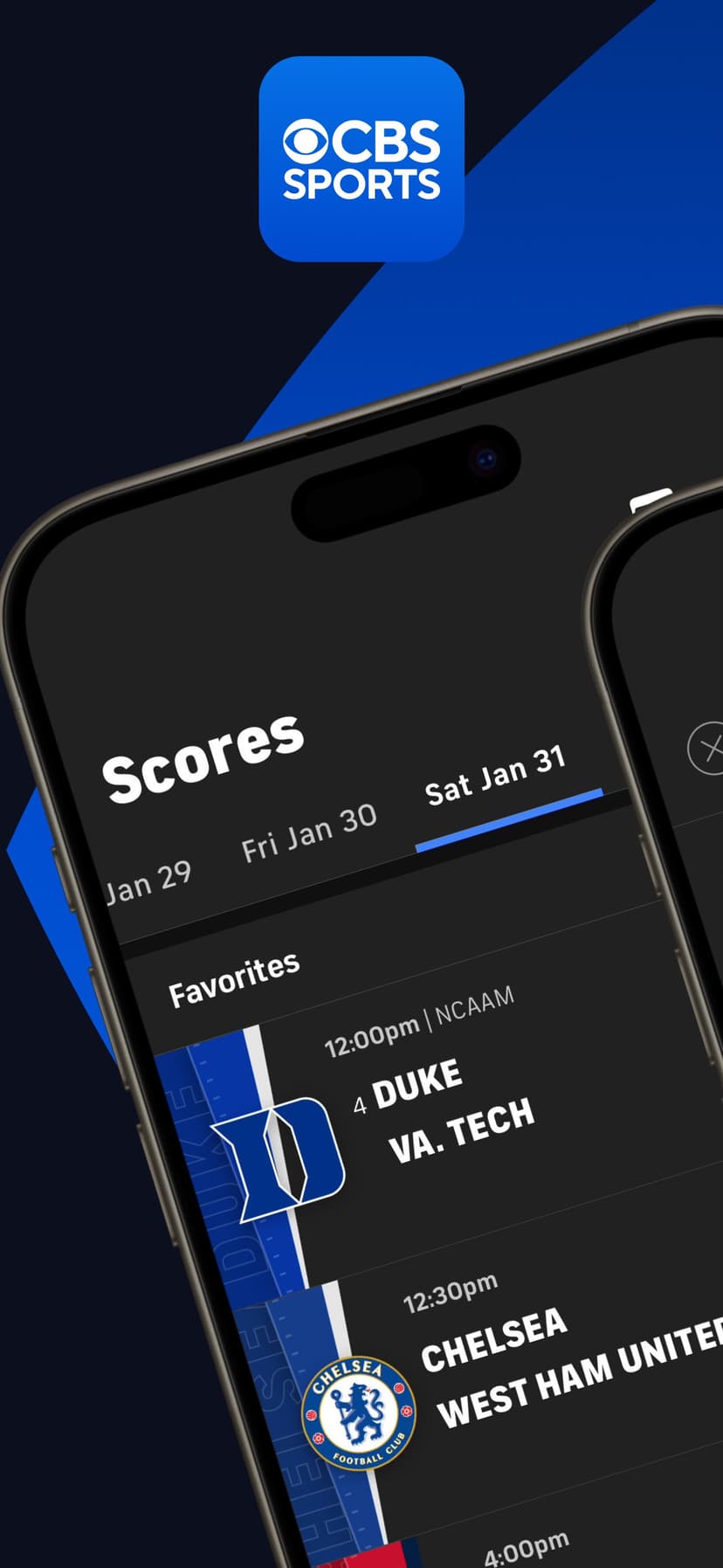 CBS Sports App: Scores & News screenshot 1 - screenshot