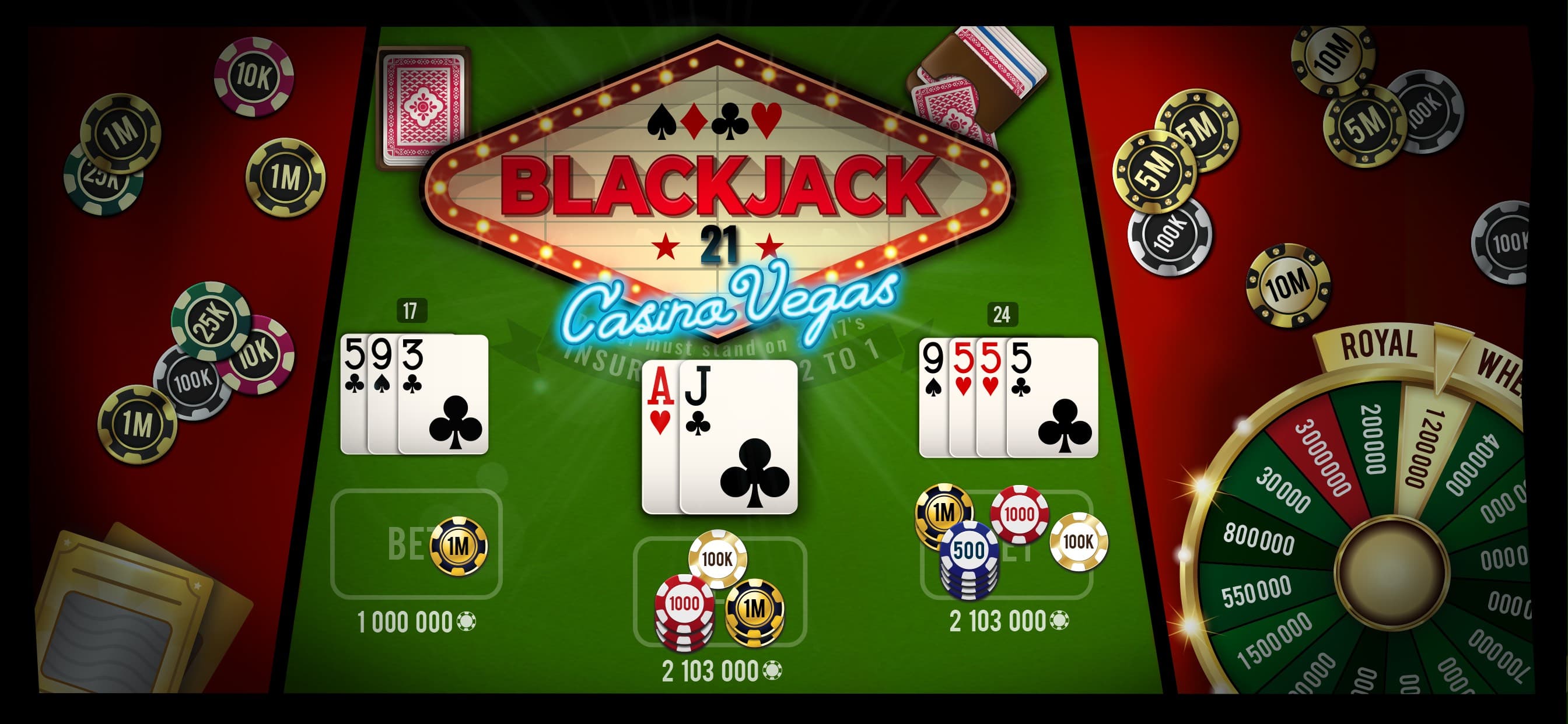 BLACKJACK 21 - Casino Vegas screenshot 1 - screenshot