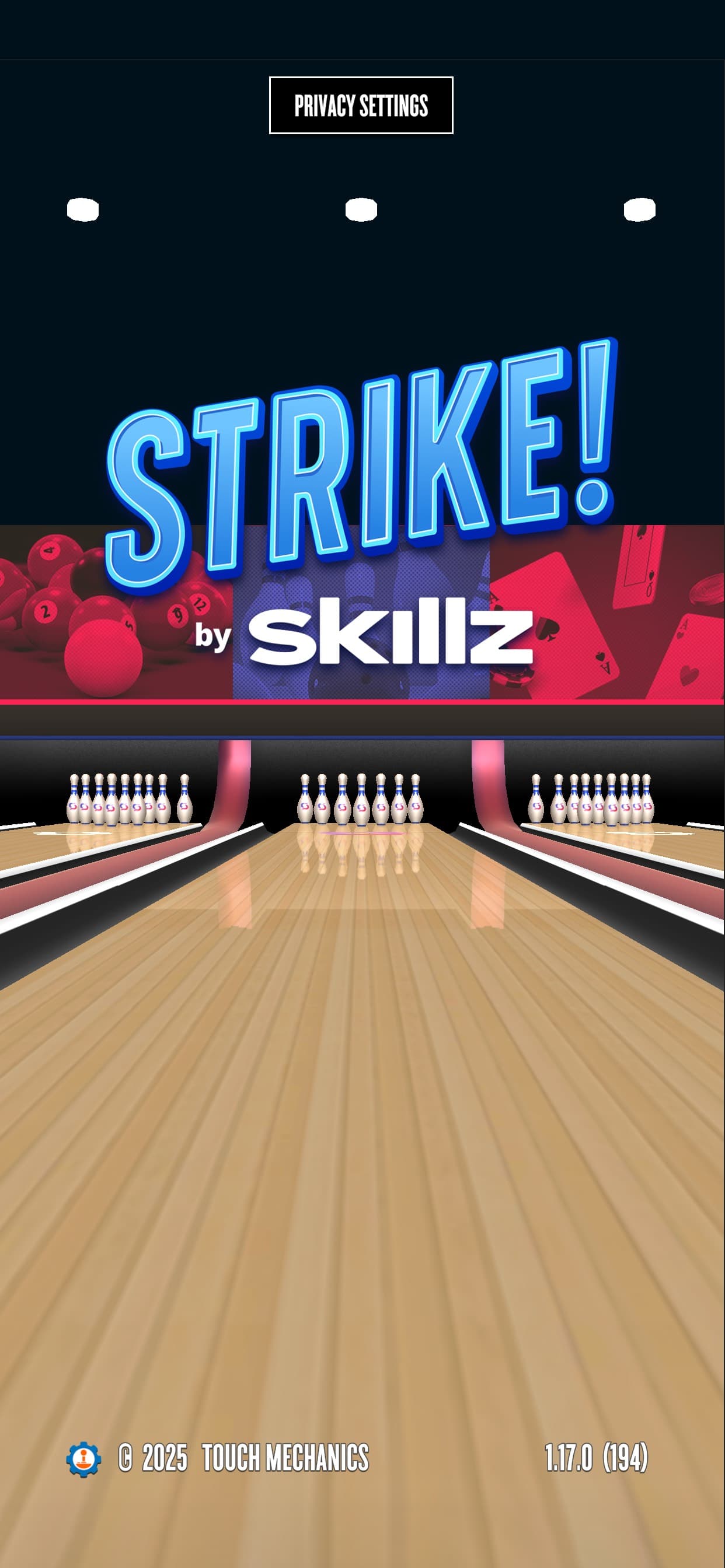 Strike! By Skillz Pro Bowling screenshot 1 - screenshot