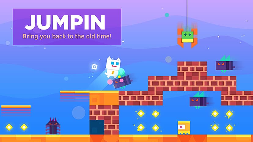 Super Phantom Cat - Be a jumping bro. screenshot 3 - screenshot