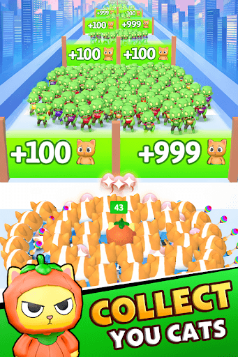 Meow Rush: Merge & Run screenshot 3 - screenshot