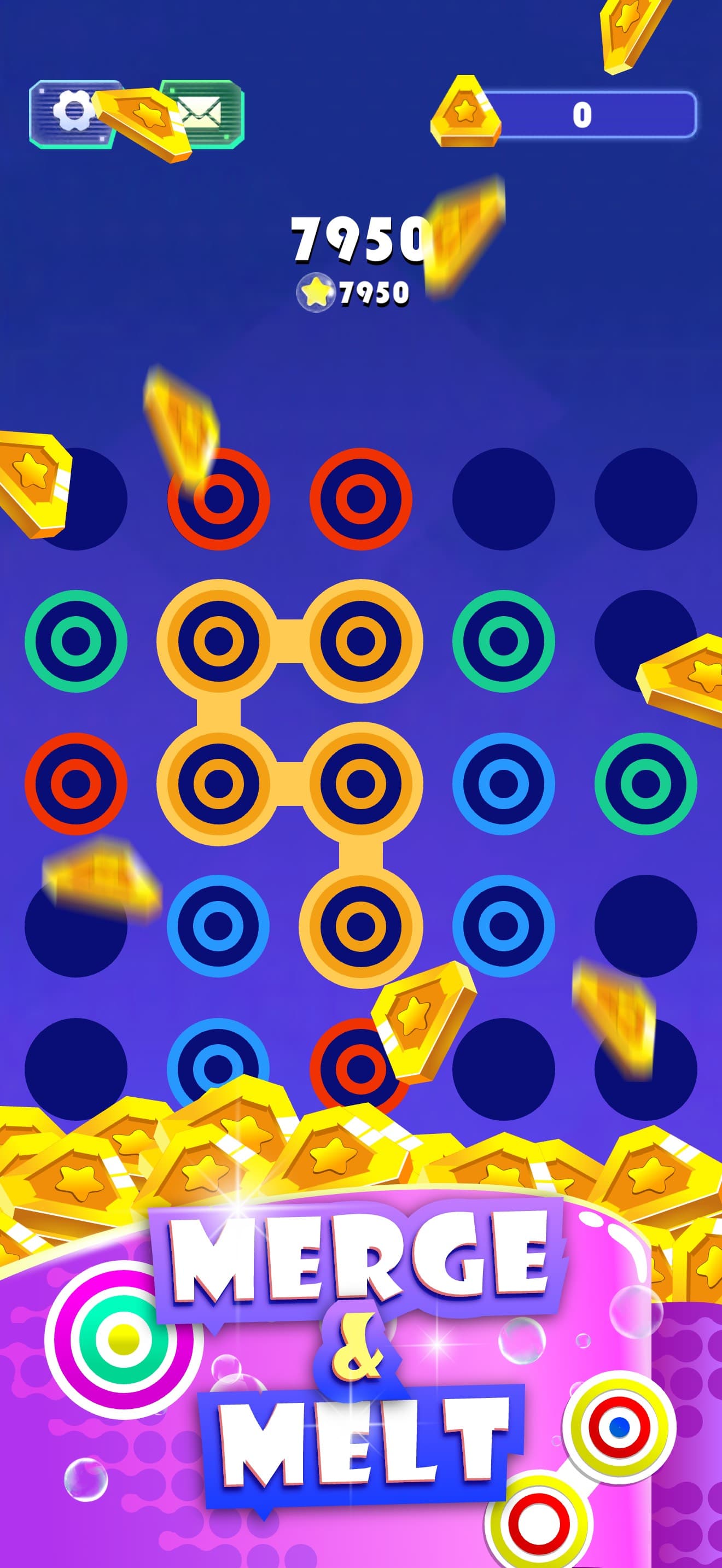Ring MergeLine: Happy Puzzle screenshot 4 - screenshot
