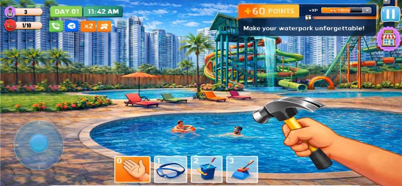 Water Kingdom Park Simulator screenshot 3 - screenshot