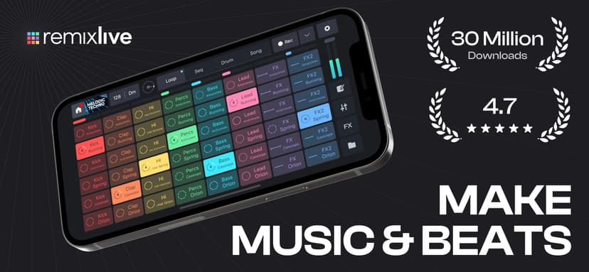 Remixlive - Make Music & Beats screenshot 1 - screenshot