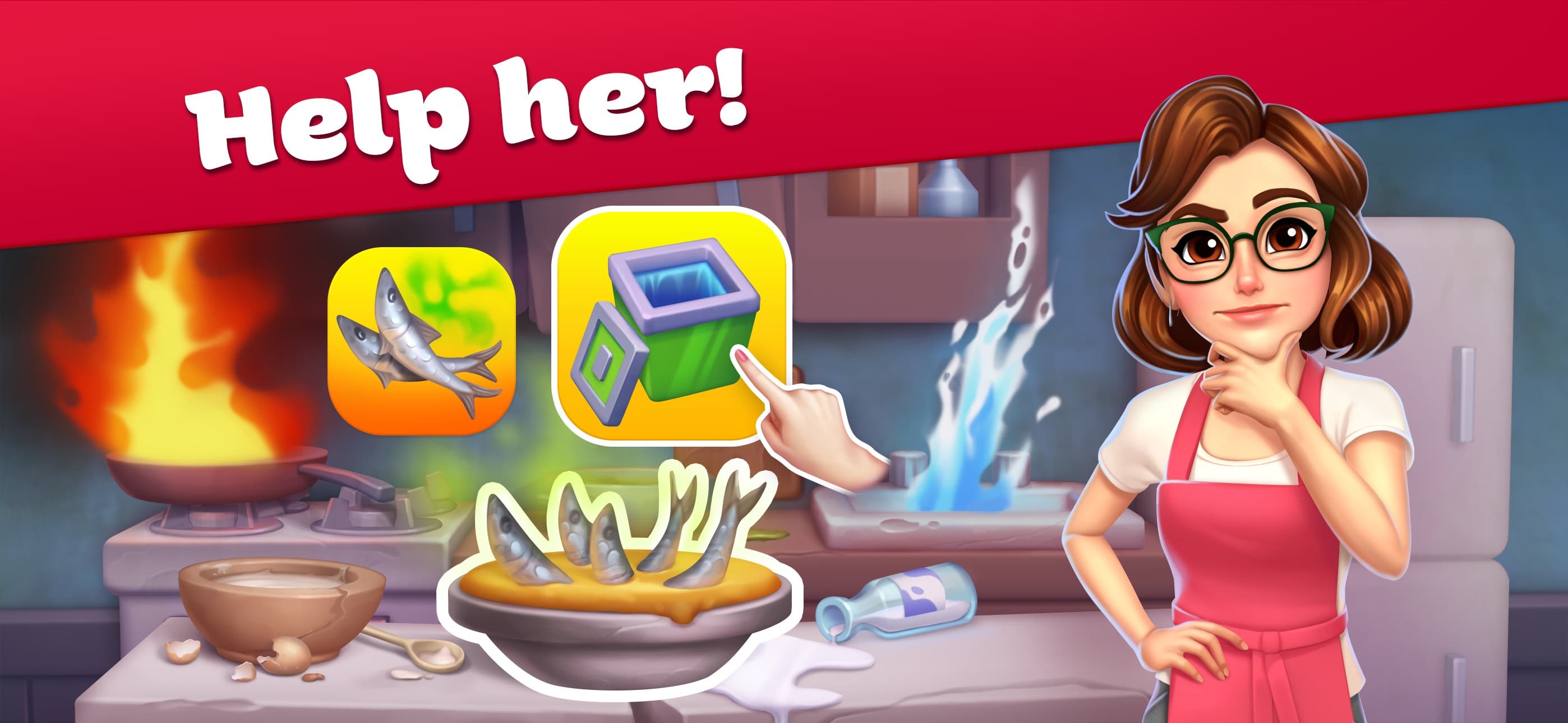 Cooking Stories: Fun cafe game screenshot 1 - screenshot