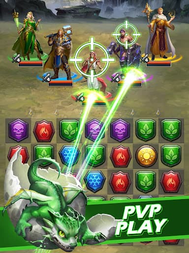 MythWars & Puzzles: RPG Match3 screenshot 12 - screenshot