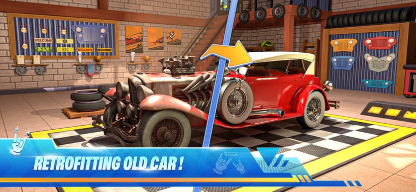 Car Mods Factory - Match 3 screenshot 1 - screenshot