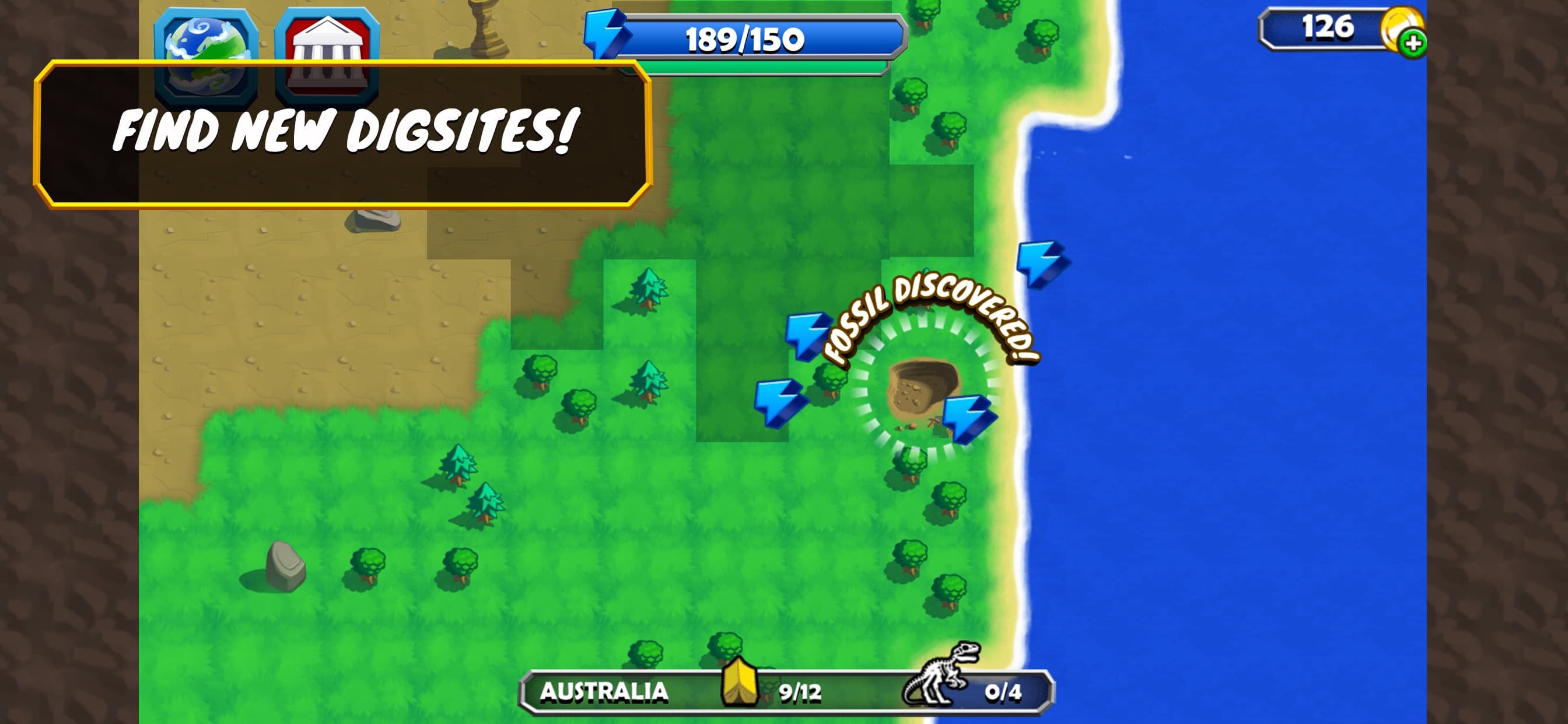 Dino Quest: Fossil Games screenshot 2 - screenshot