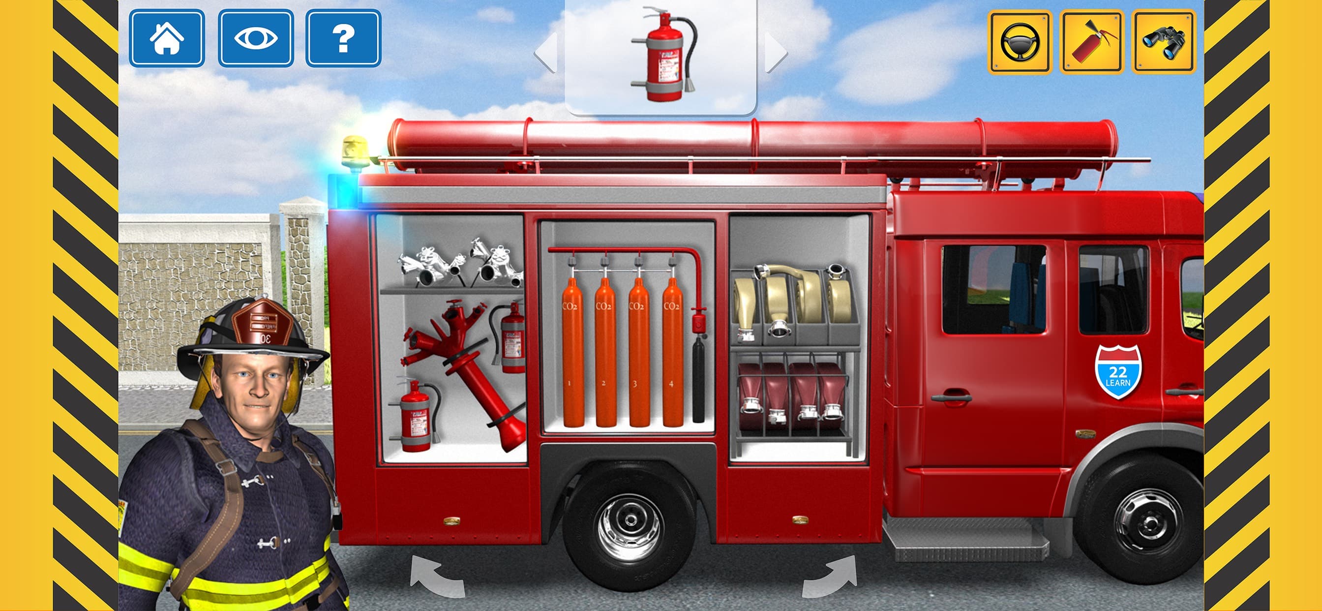 Kids Vehicles Fire Truck games screenshot 3 - screenshot