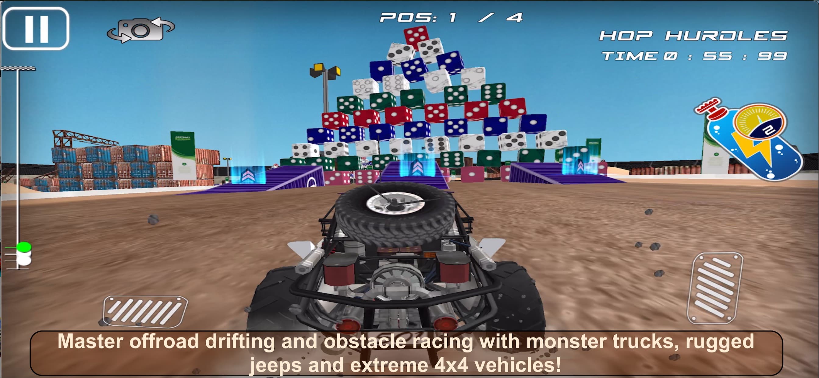 4x4 OFFROAD MONSTER TRUCK RACE screenshot 4 - screenshot