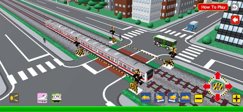 Railroad Crossing Train 3D screenshot 3 - screenshot