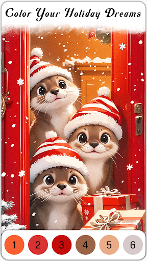 Dream Christmas Coloring Pages screenshot 1 - screenshot