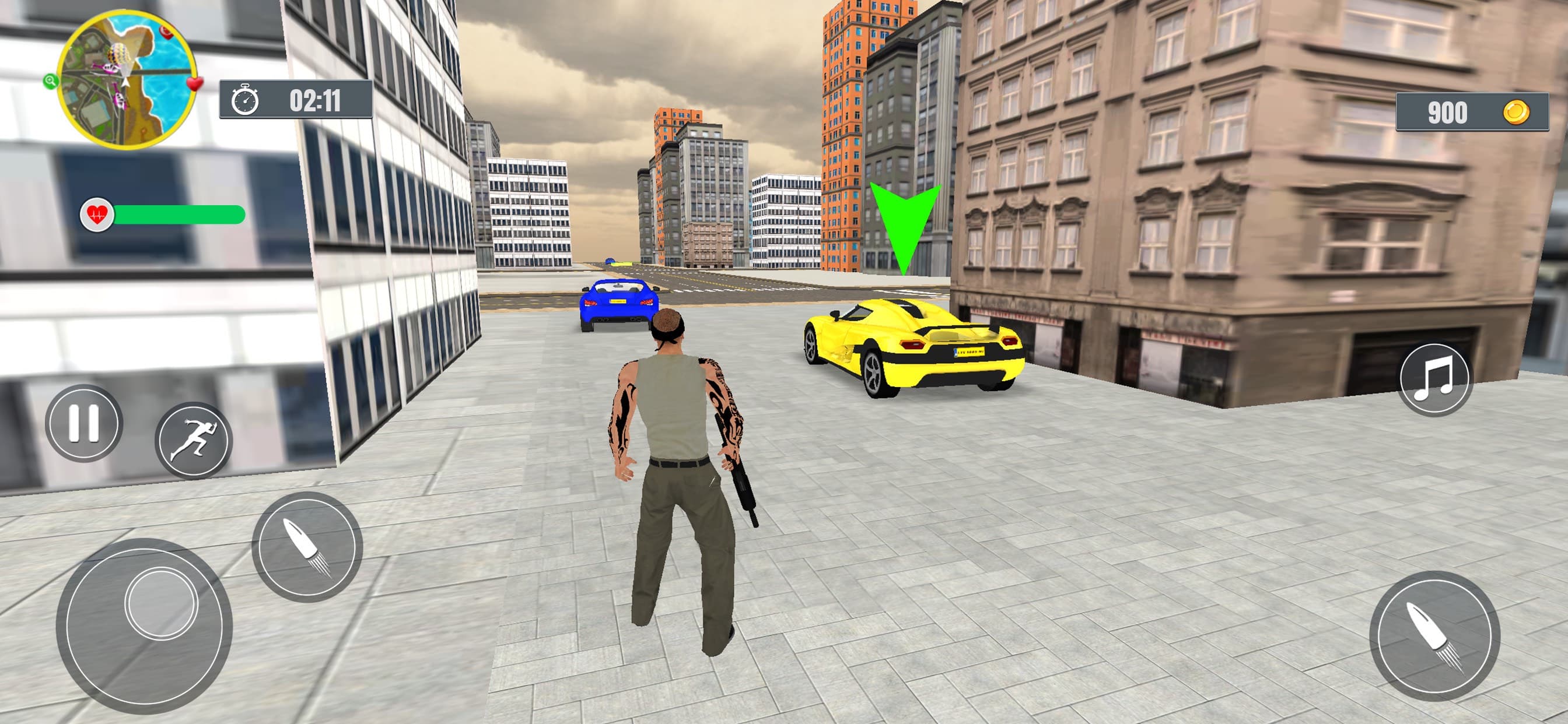GT Gangster Super Fighter Game screenshot 1 - screenshot