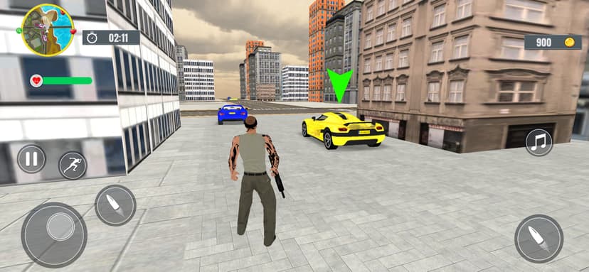 GT Gangster Super Fighter Game screenshot 1 - screenshot
