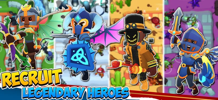 Idle Hero TD Tower Defense RPG screenshot 6 - screenshot