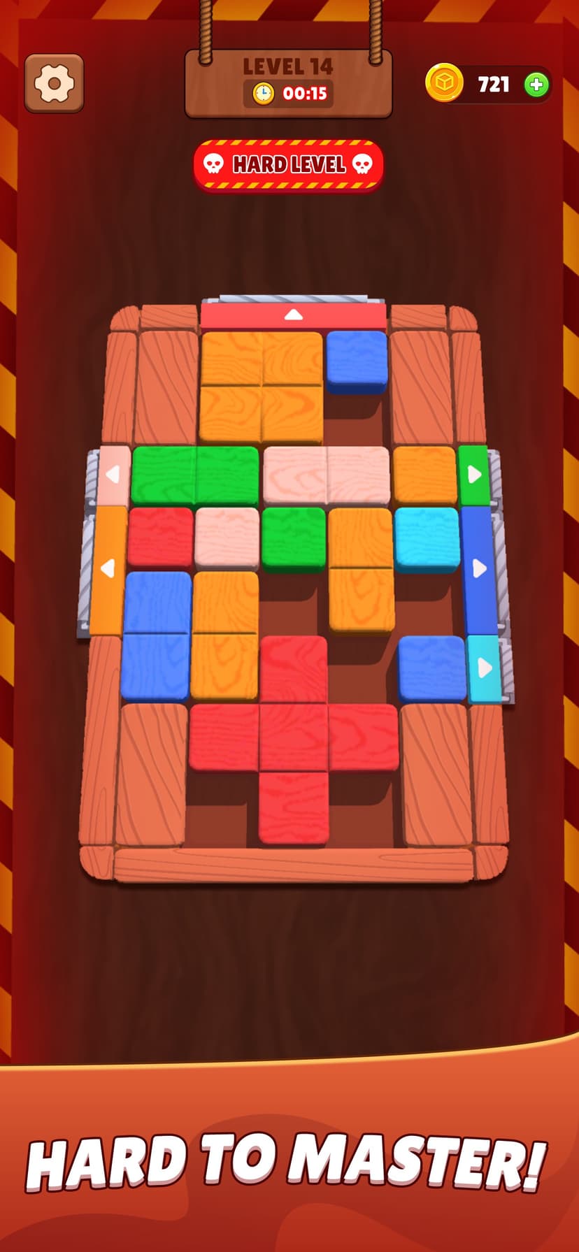Wood Blast Escape screenshot 1 - screenshot