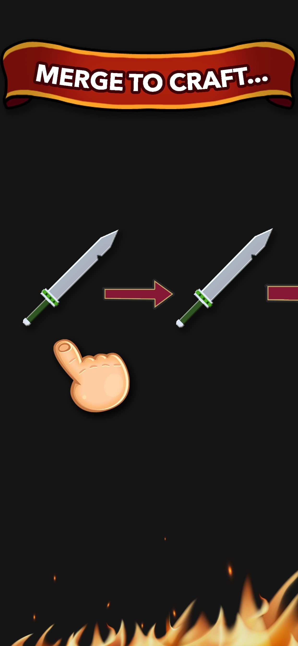 Blacksmith - Merge Idle RPG screenshot 1 - screenshot