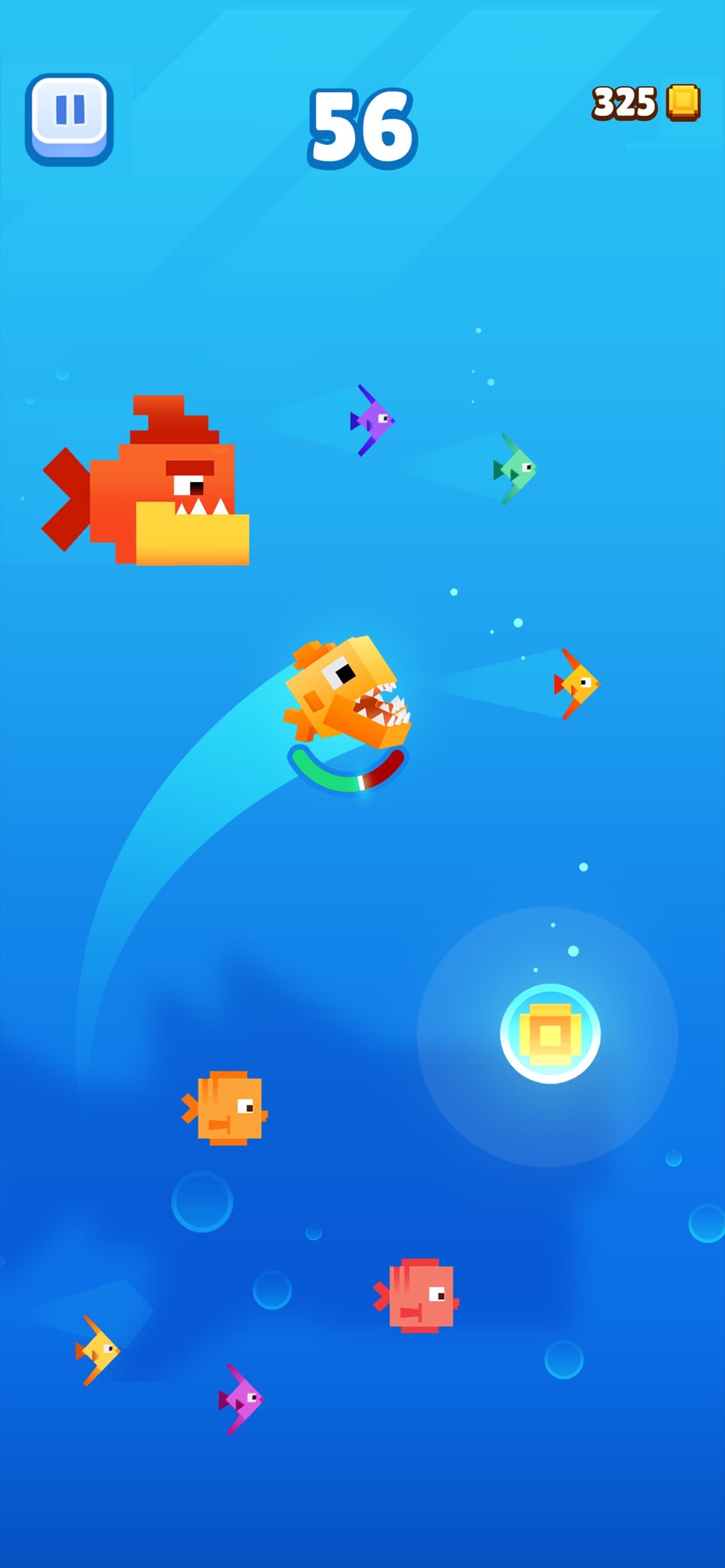 Fishy Bits 2 : Fish Survival screenshot 1 - screenshot