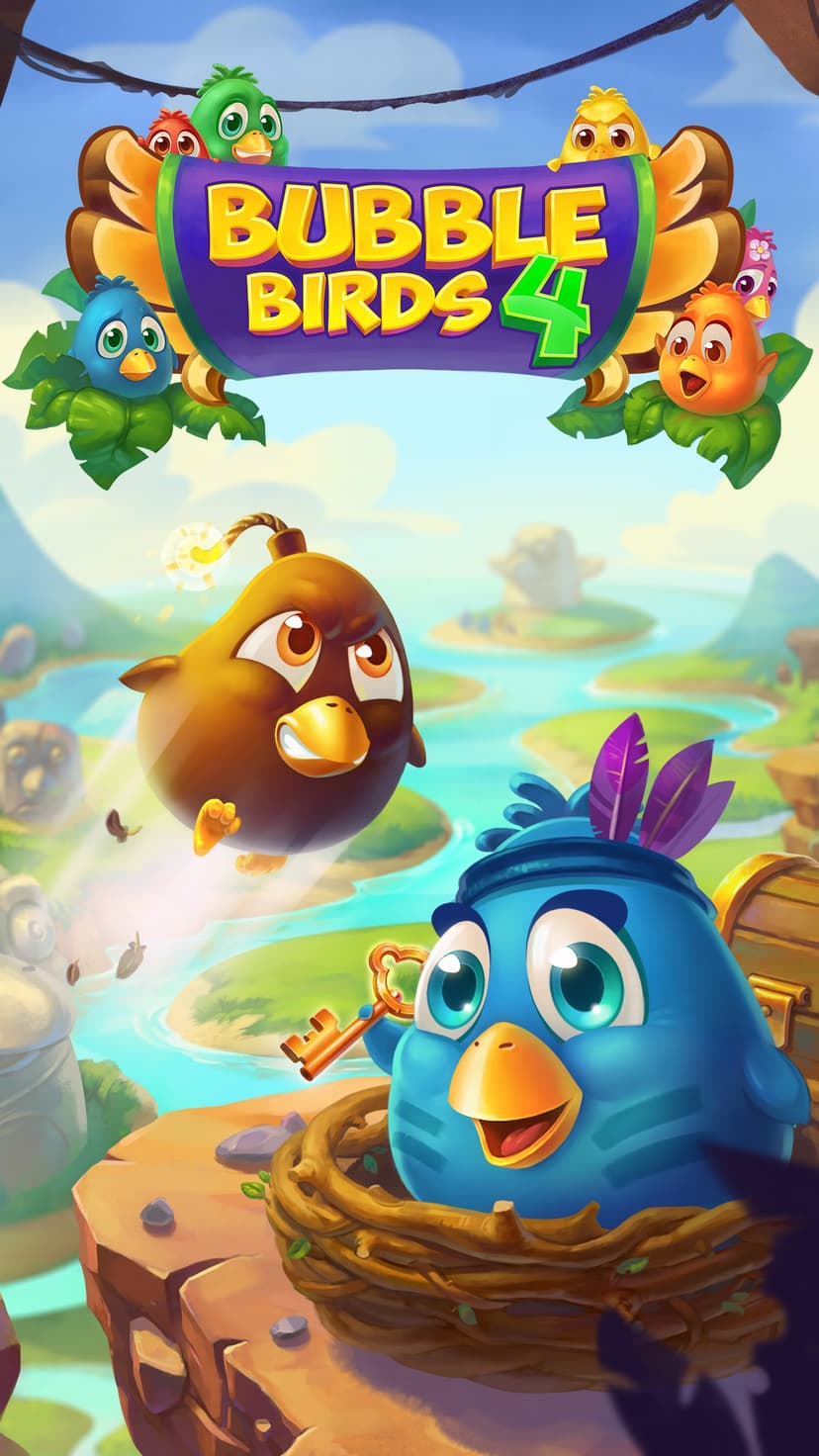Bubble Birds 4: Match 3 Puzzle Shooter Game screenshot 5 - screenshot