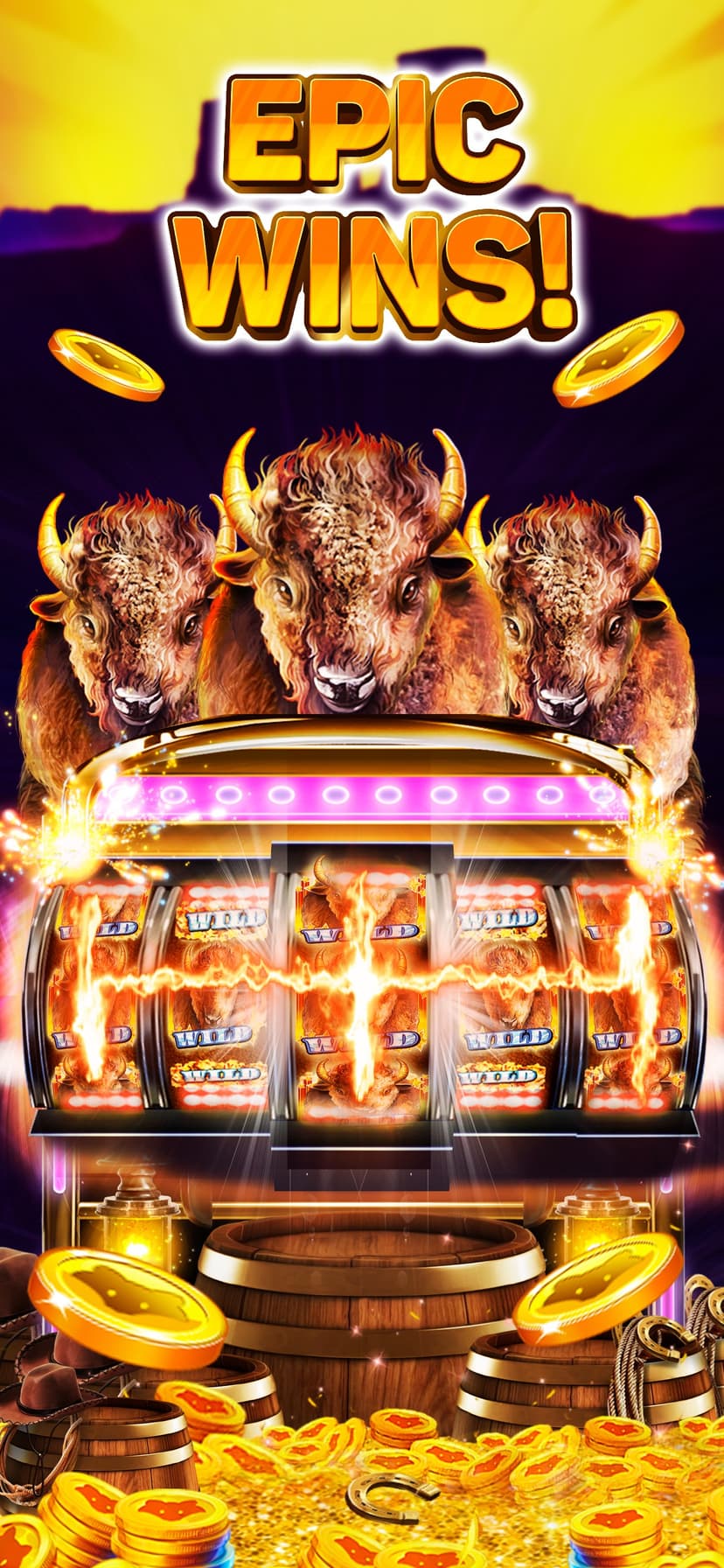 Buffalo 5-Reel Deluxe Slots screenshot 3 - screenshot