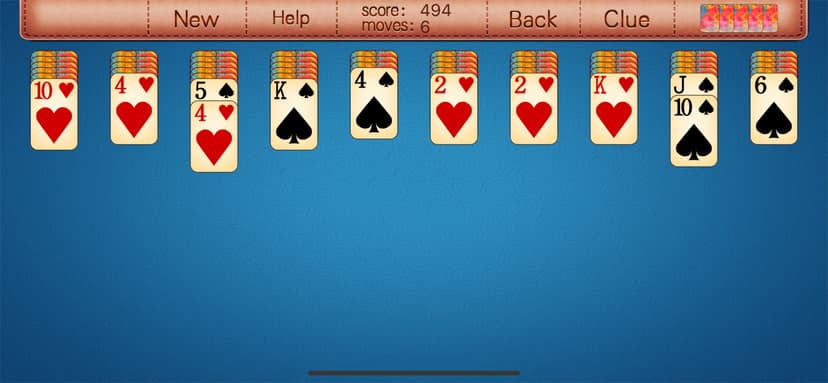 Classic Spider Solitaire HD screenshot 1 - screenshot