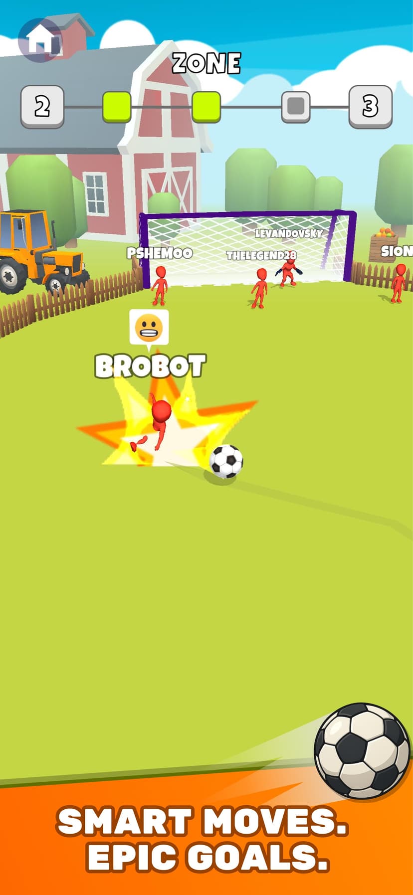 Crazy Kick! Fun Football game screenshot 5 - screenshot