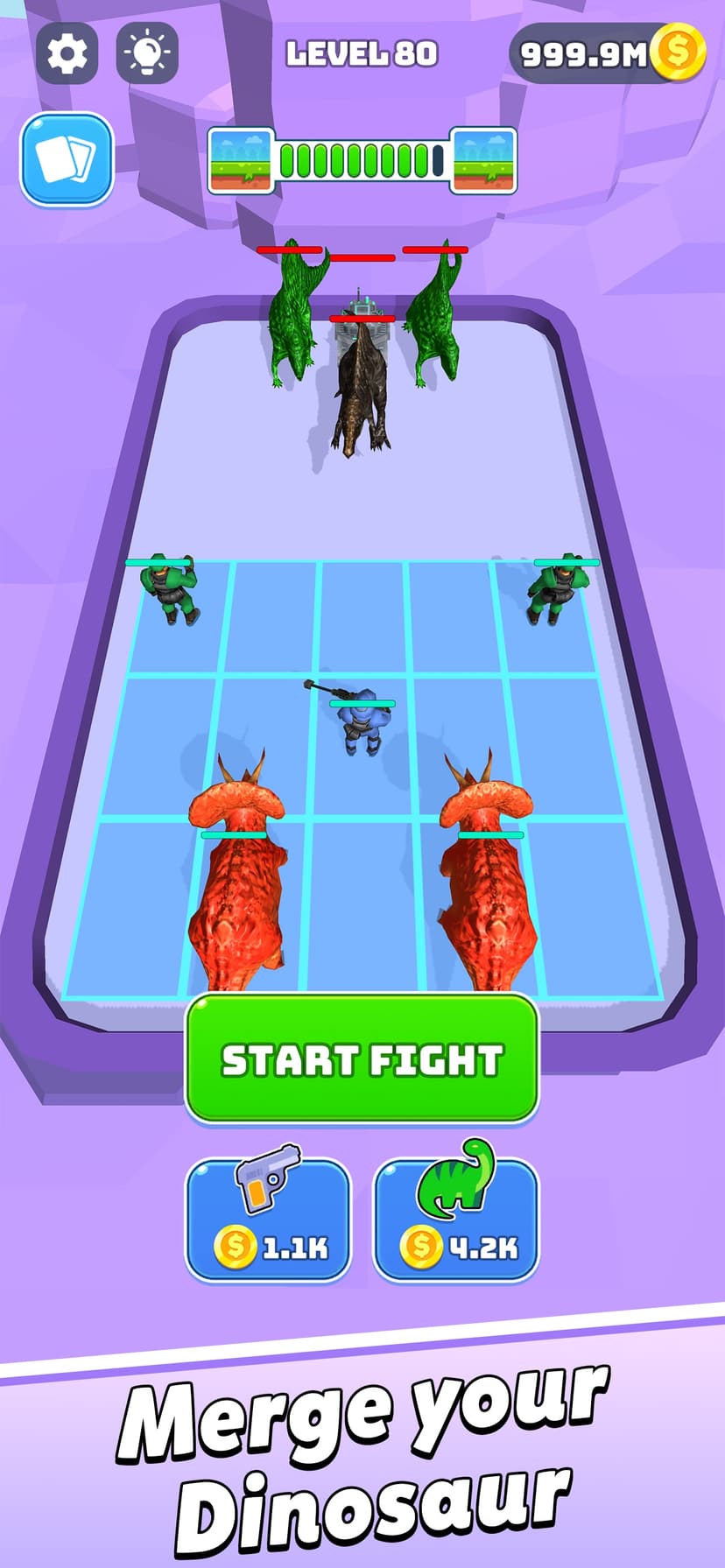 Merge Master: Dinosaurs Game screenshot 3 - screenshot