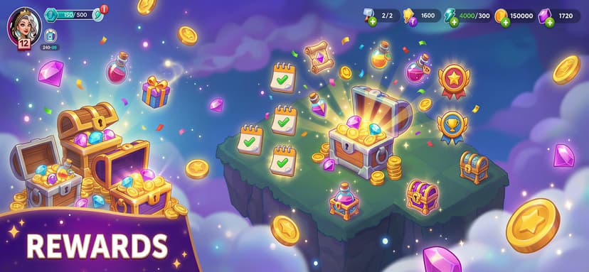 Merge Witches-Fun Puzzle Game screenshot 5 - screenshot