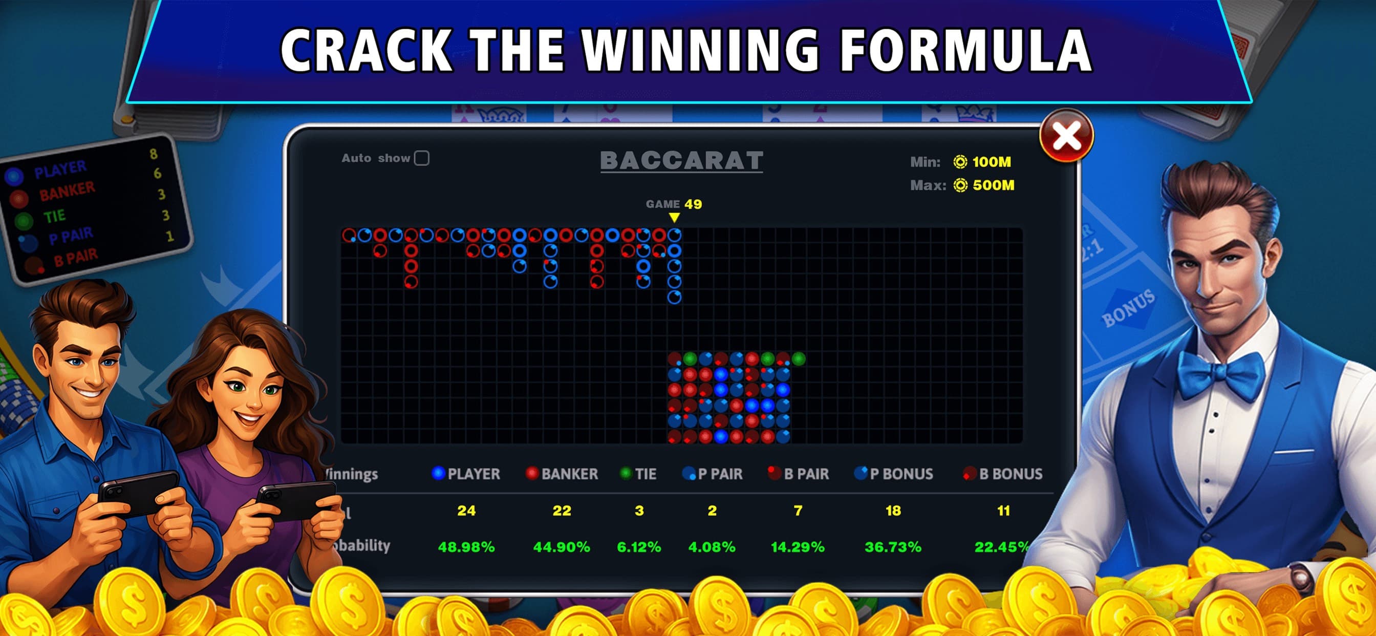 Baccarat - Casino Style screenshot 6 - screenshot