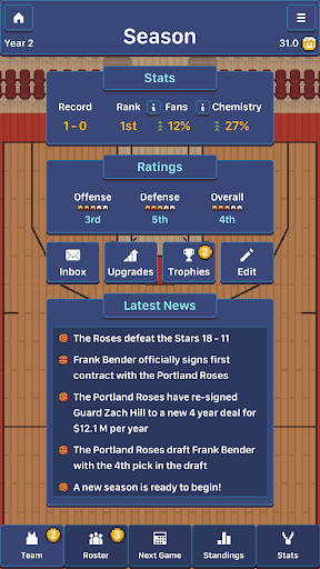 Hoop League Tactics screenshot 6 - screenshot