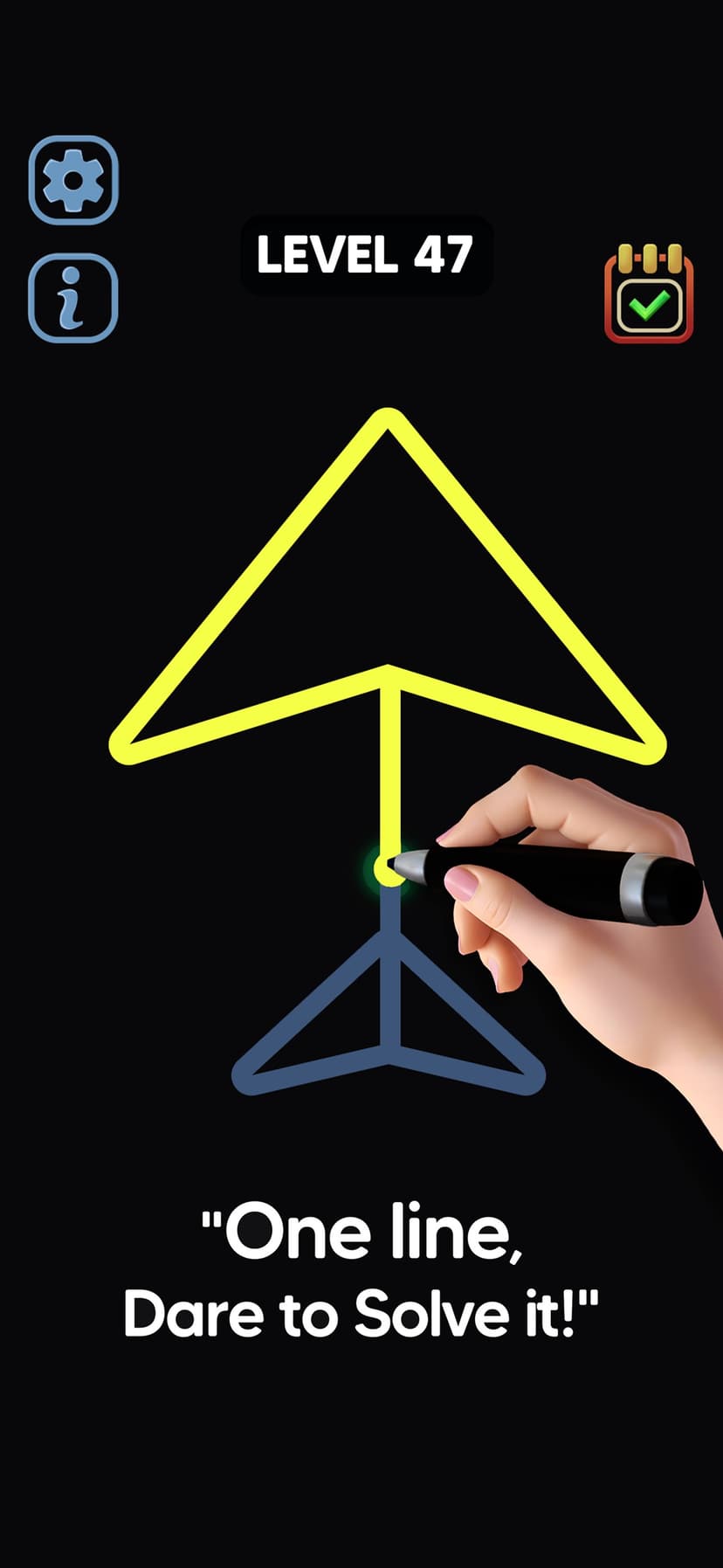 Line Drawing: No Lift Puzzle screenshot 2 - screenshot
