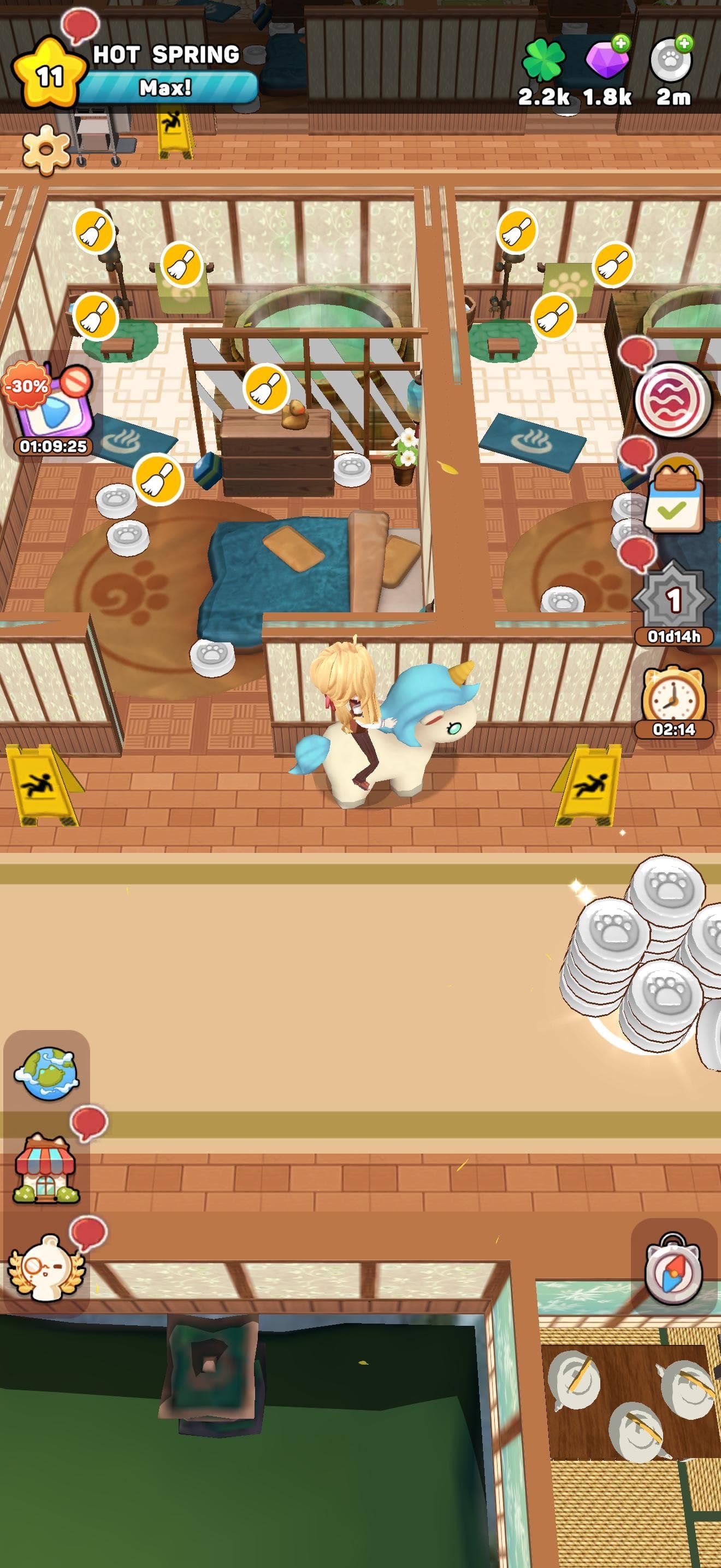 Kawaii Hot Spring: Idle Tycoon screenshot 4 - screenshot