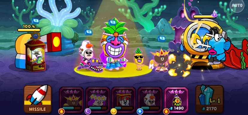 LINE Rangers x RoR III Tie-Up! screenshot 1 - screenshot