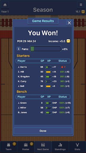 Hoop League Tactics screenshot 7 - screenshot