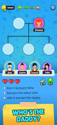 Family Tree! - Logic Puzzles screenshot 1 - screenshot