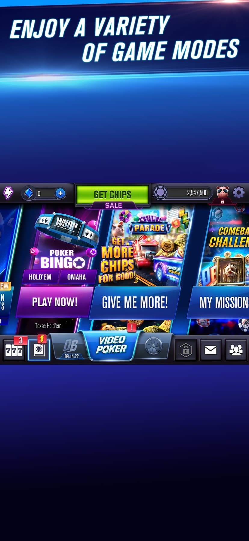 WSOP Poker: Texas Holdem Game screenshot 5 - screenshot