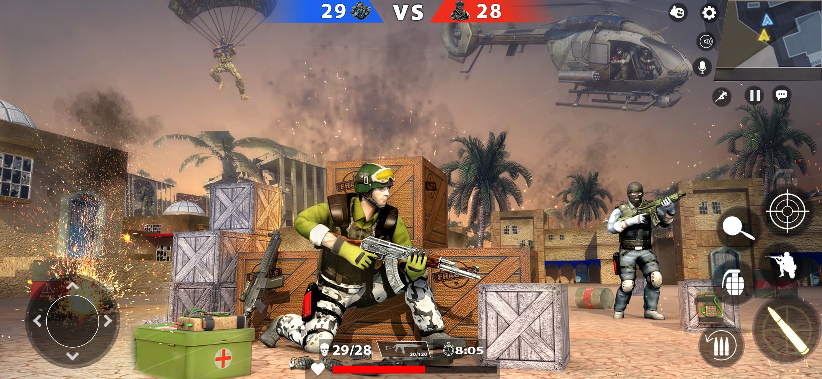 War Zone: Army Shooting Battle screenshot 2 - screenshot