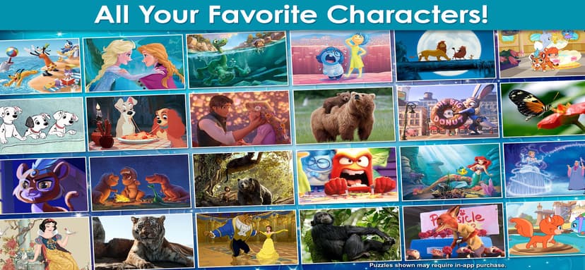 Disney Jigsaw Puzzles! screenshot 1 - screenshot