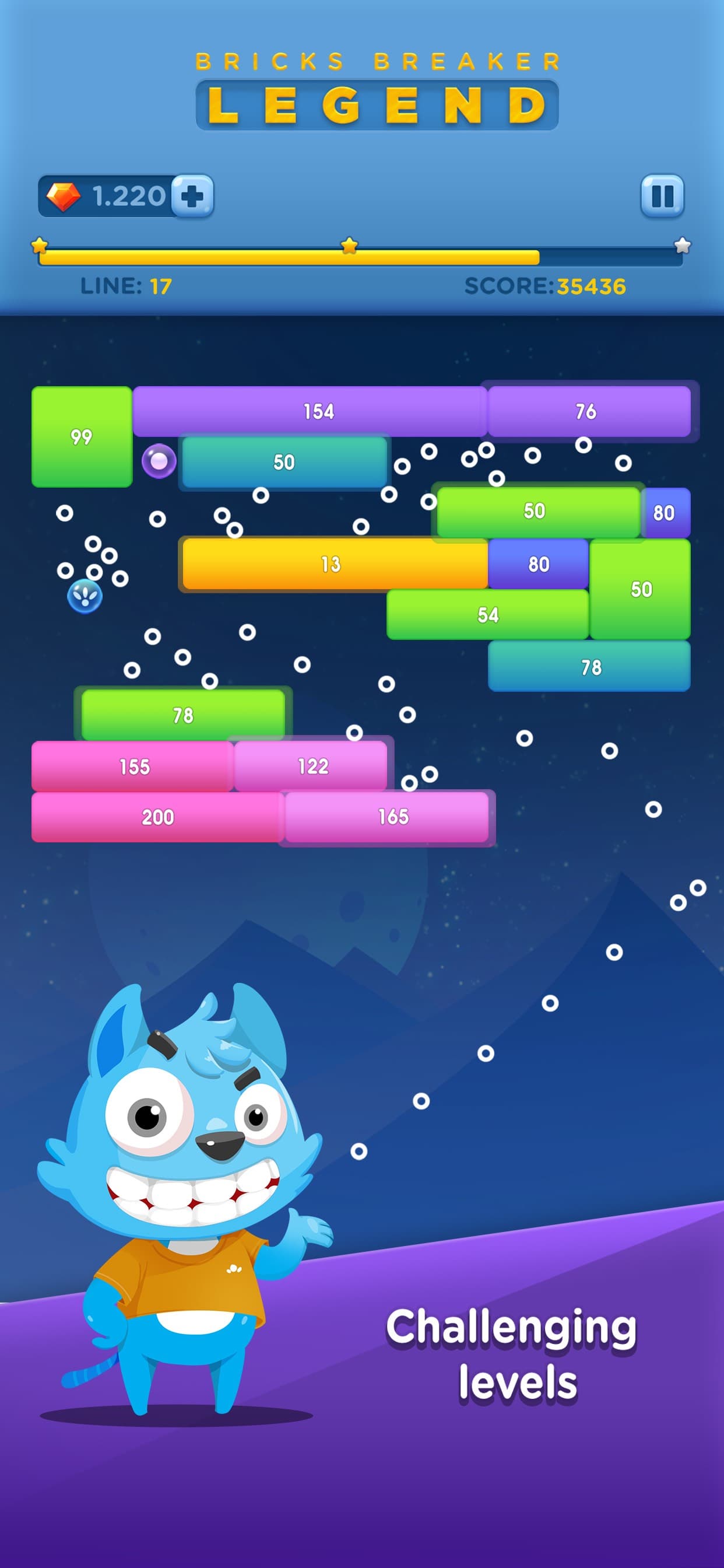 Bricks Breaker Legend screenshot 3 - screenshot