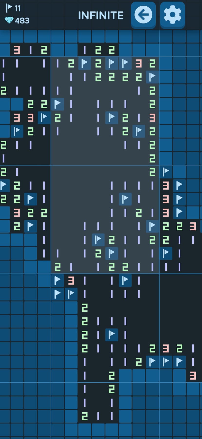 Infinite Minesweeper GRYKUBY screenshot 3 - screenshot